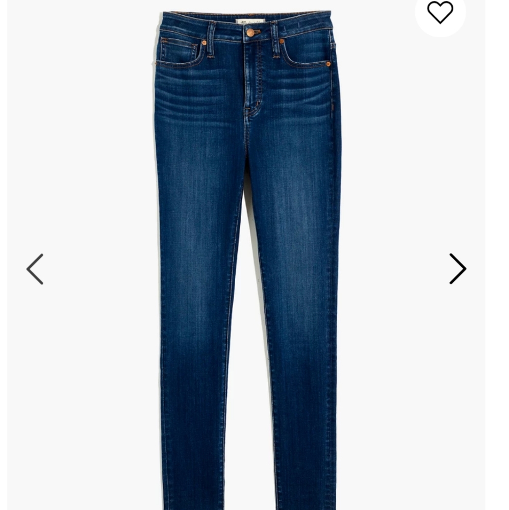 Madewell Curvy High-Rise Skinny 28